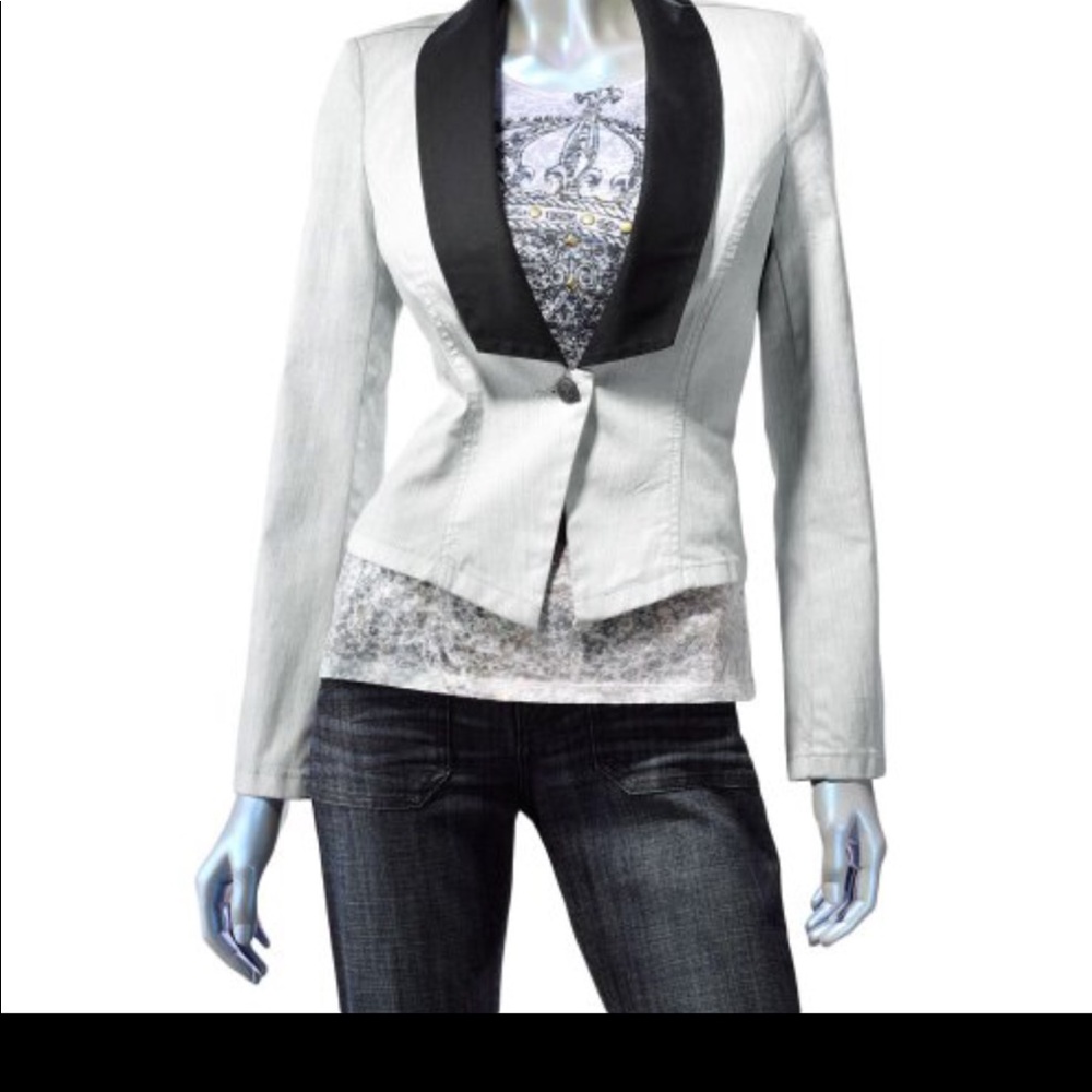 Rock and Republic jean blazer/jacket - Picture 2 of 7